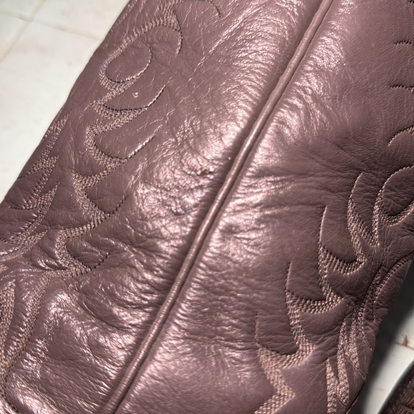 Grey Nocona Lizard Cowboy Boots - Picture 4 of 7